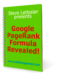 Google PageRank Formula Revealed