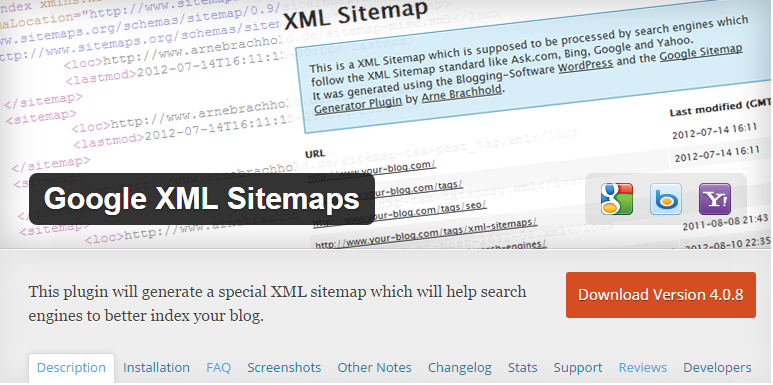 Google XML Sitemaps for WordPress