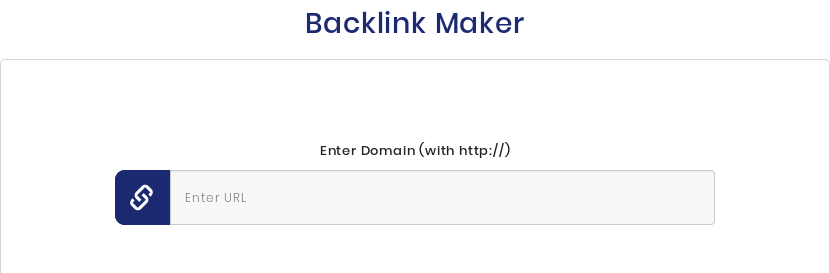 Backlink Generator SEO backlink maker tool for link building