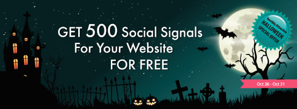 Get 500 Social Signals For Your Website For  Free