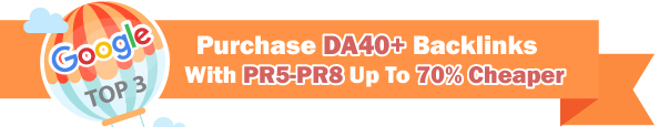 Purchase DA40+ Backlinks With PR5-PR8 Up To 70% Cheaper