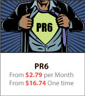 PR6 From $2.79 per Month From $16.74 One time