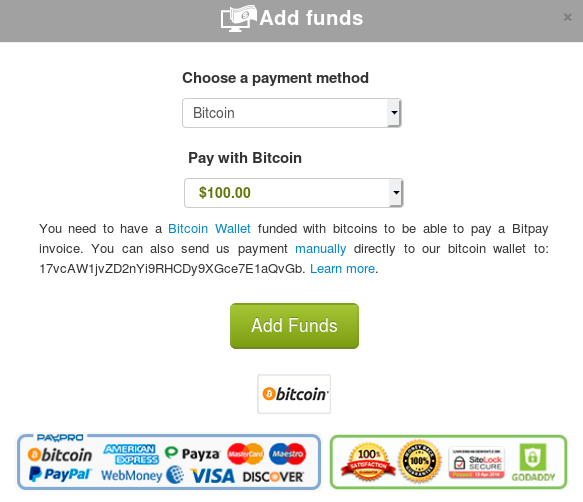 How to pay with Bitcoins