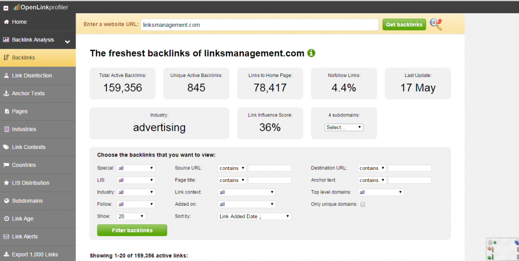 Free & Paid Backlink Checkers