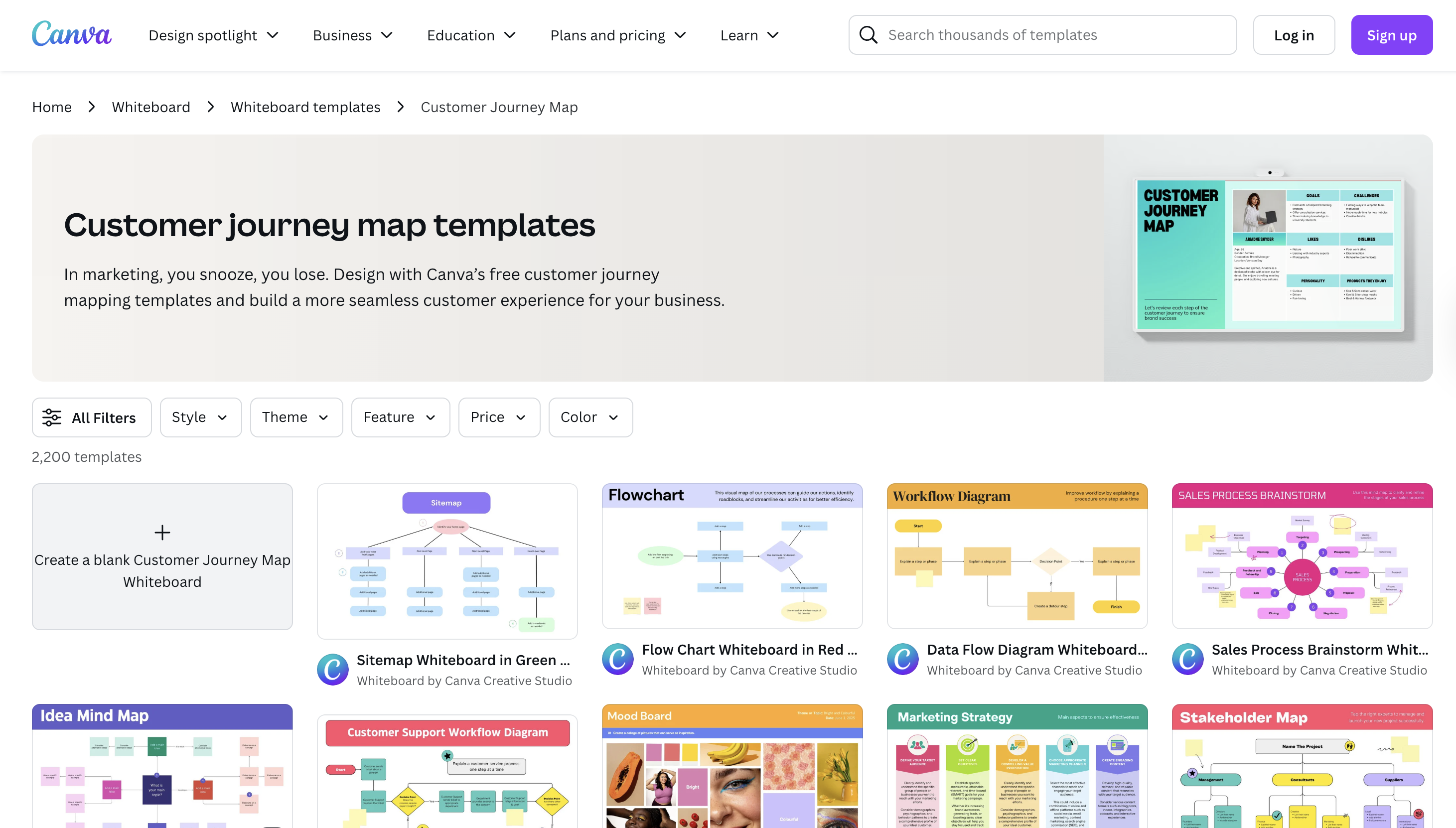product marketing templates