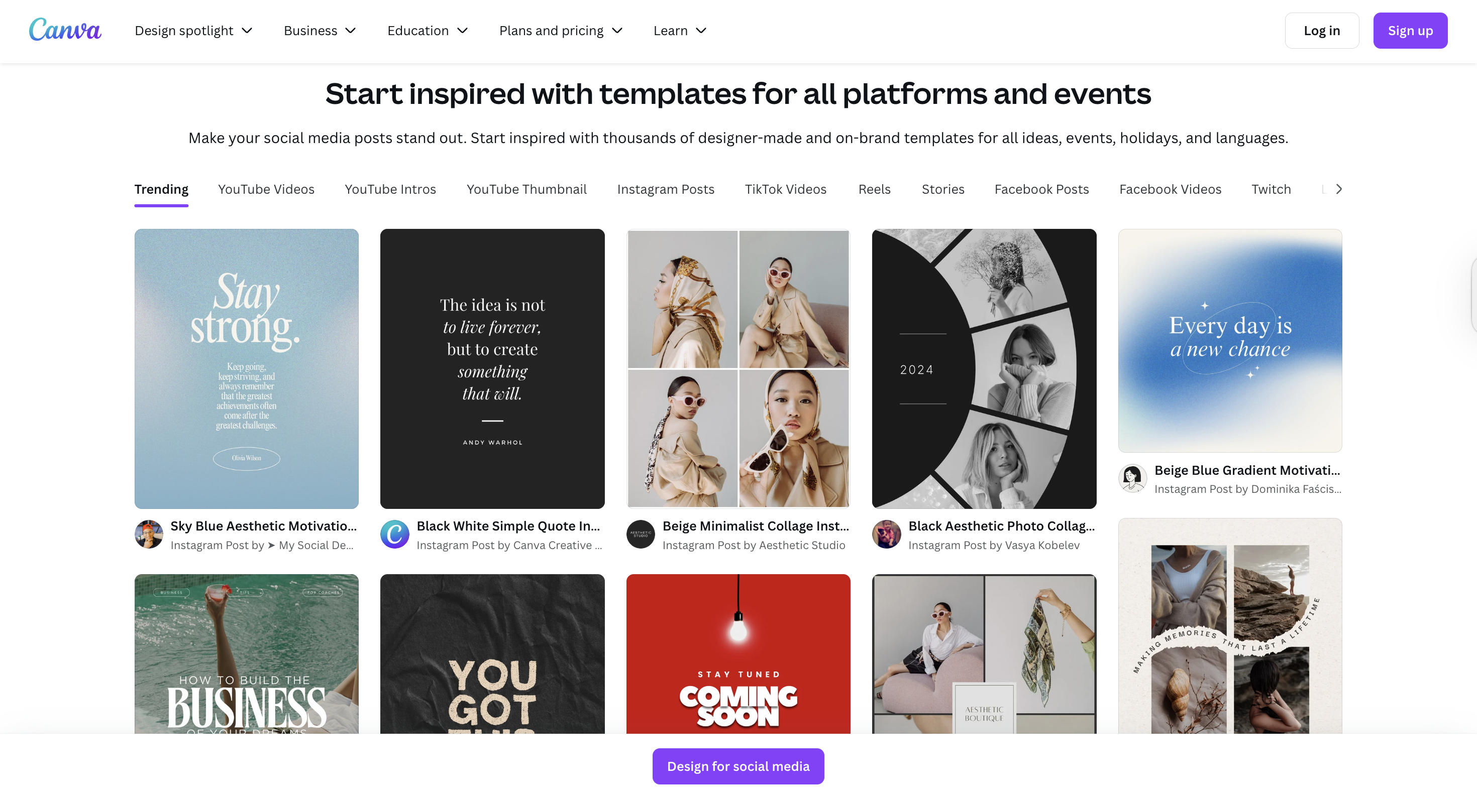 product marketing templates