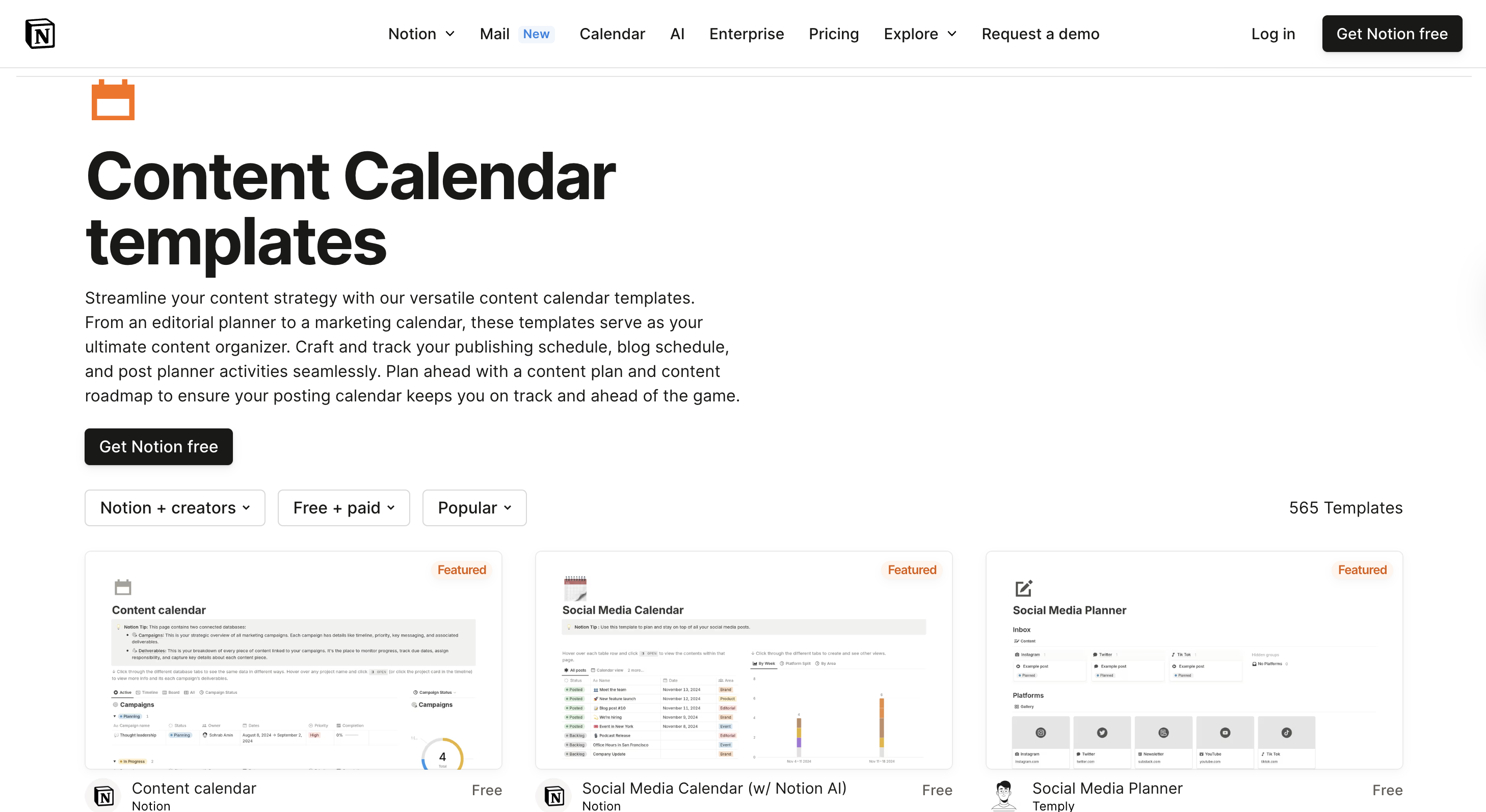 product marketing templates
