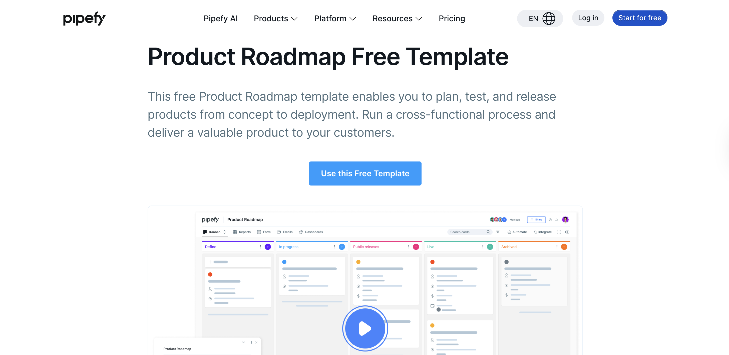 product marketing templates
