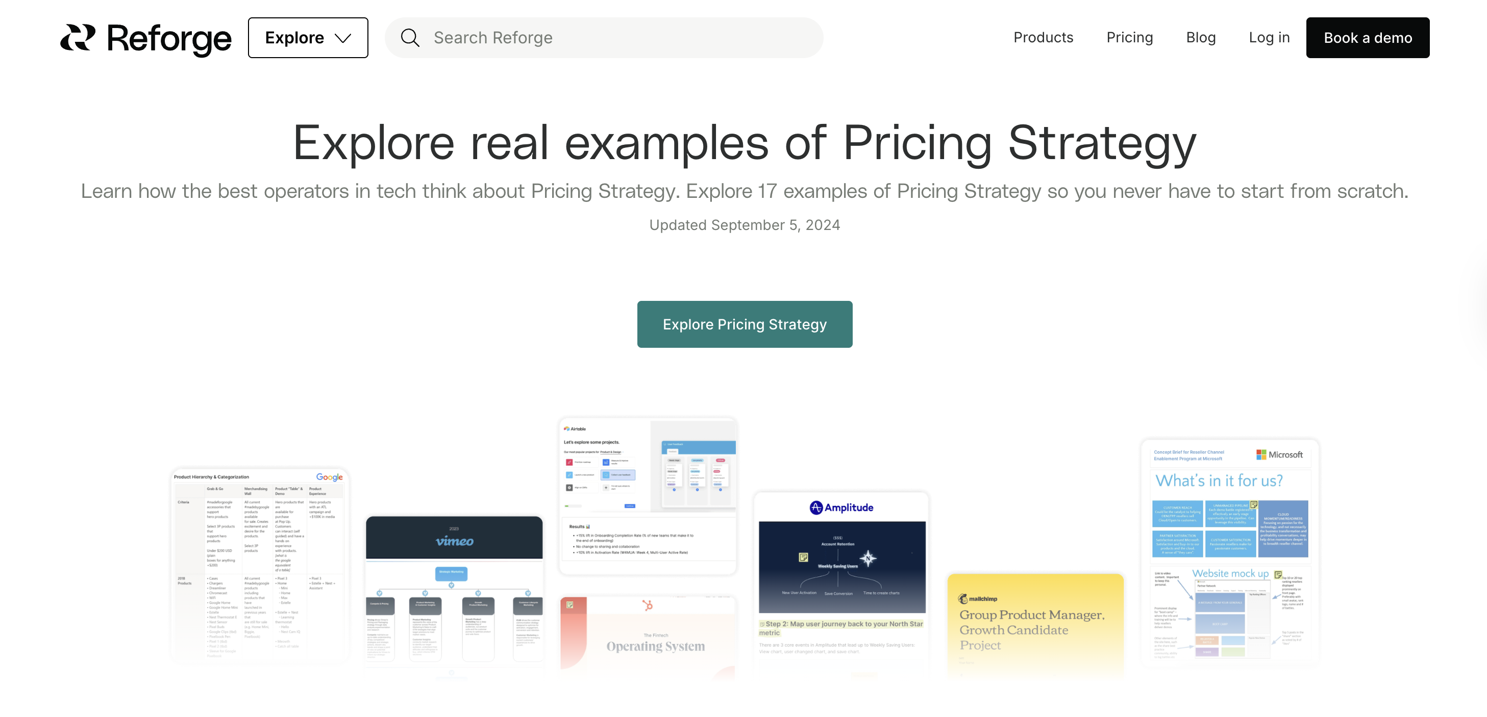product marketing templates
