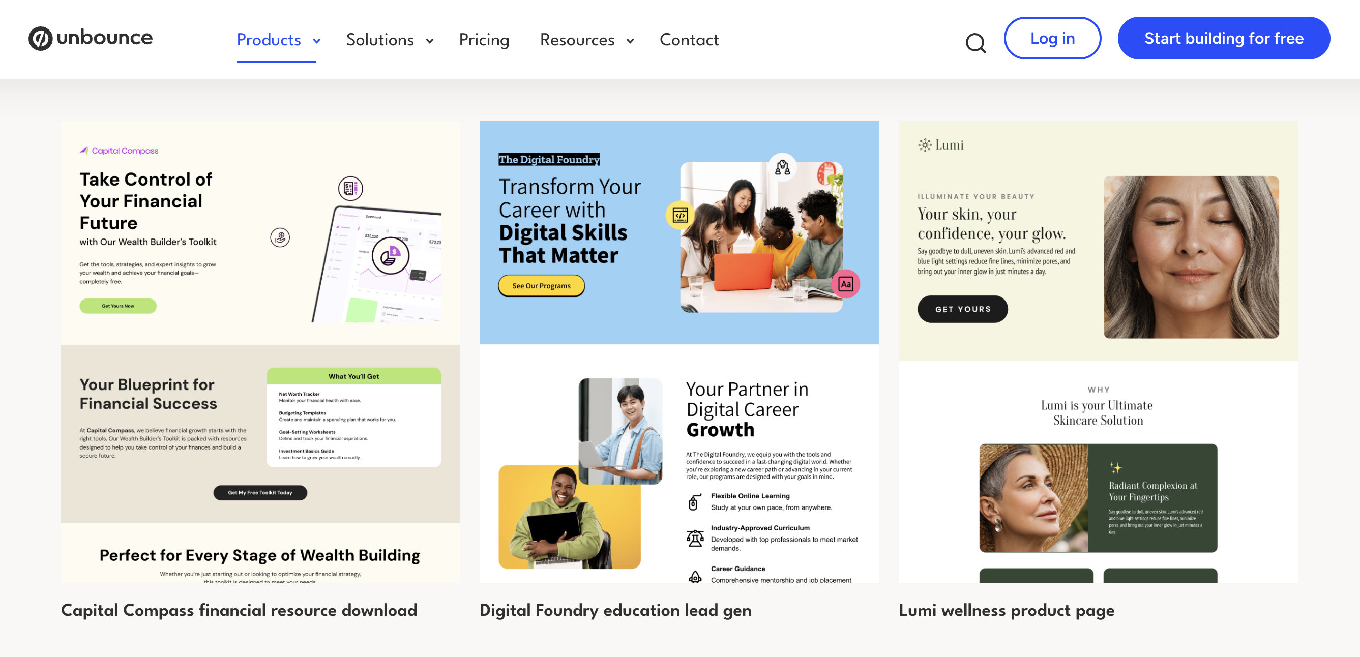product marketing templates
