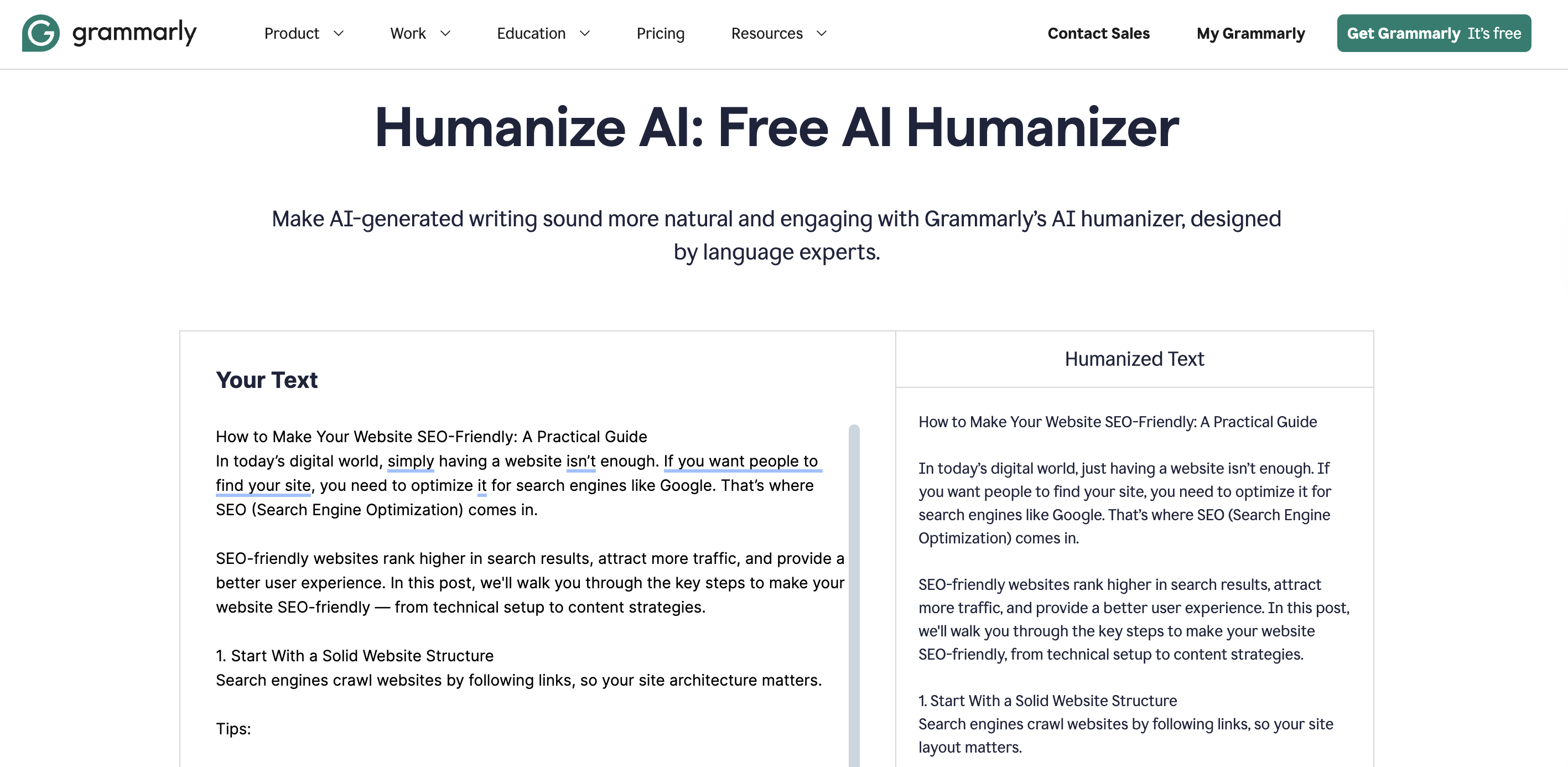 What Do AI Detectors Look For