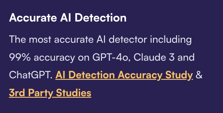What Do AI Detectors Look For
