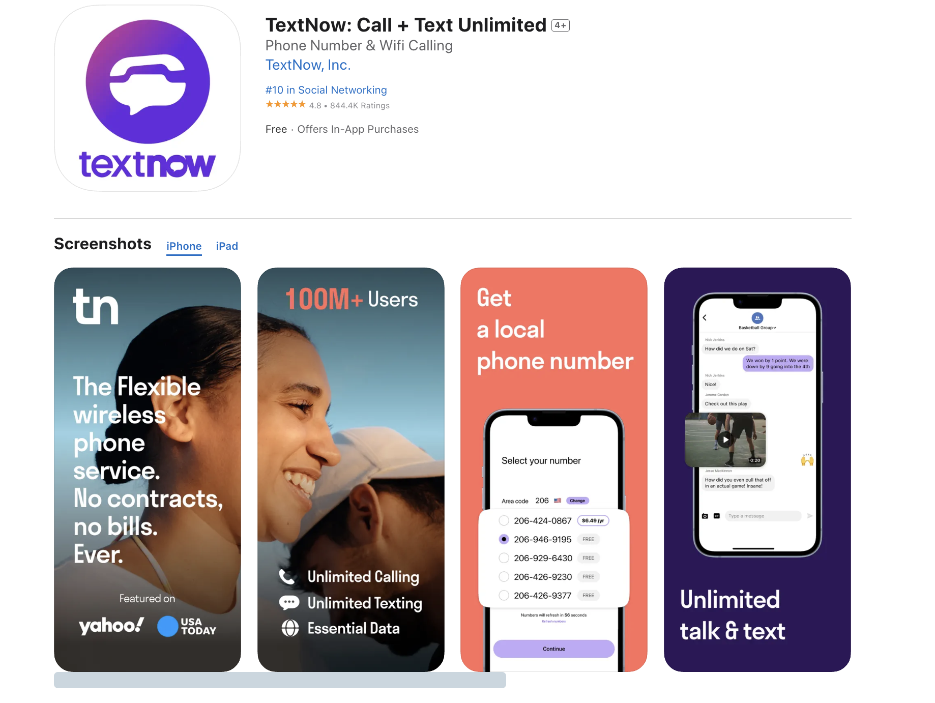 Free Non-VoIP Numbers