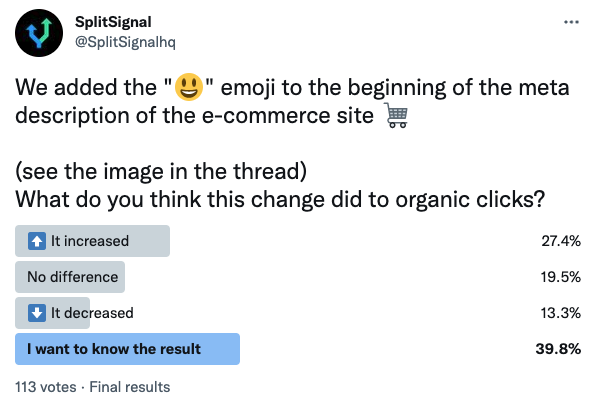 Emoji SEO