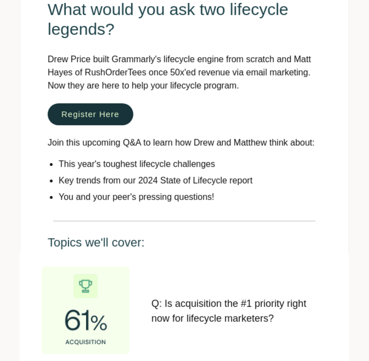 webinar marketing strategy