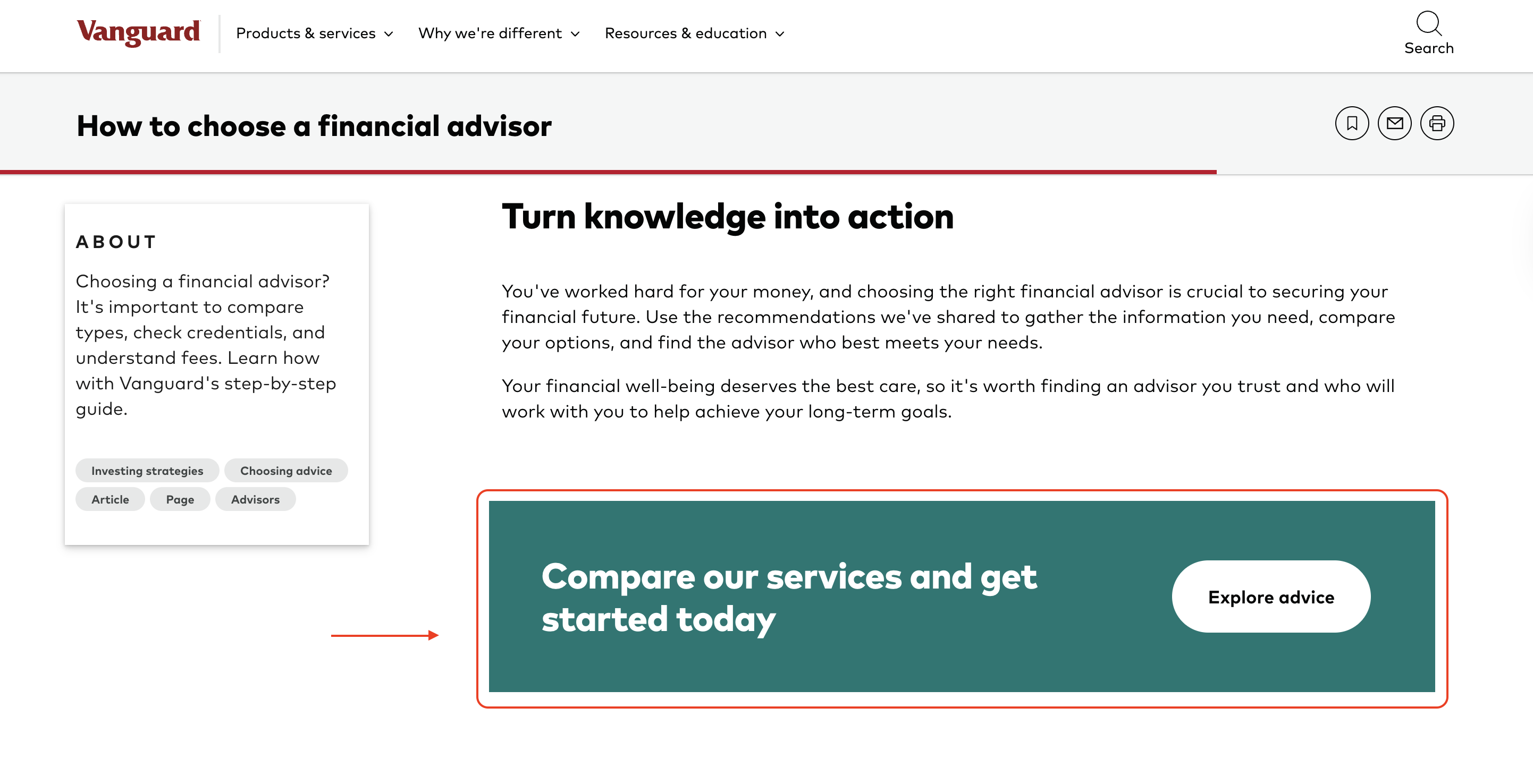 SEO for financial services