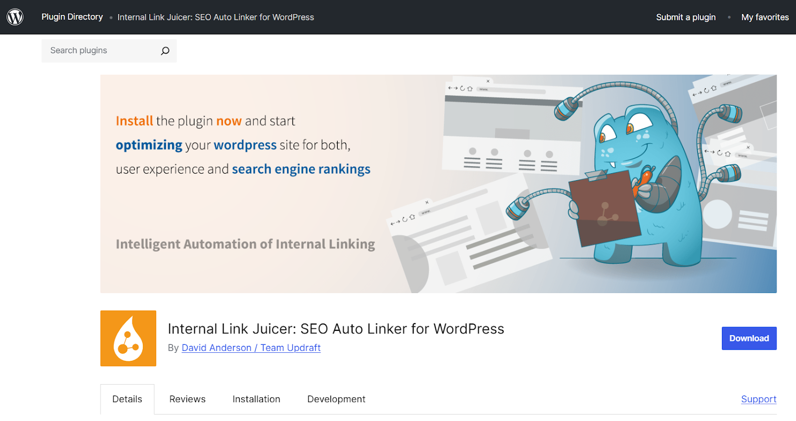 Linking Plugins for WordPress