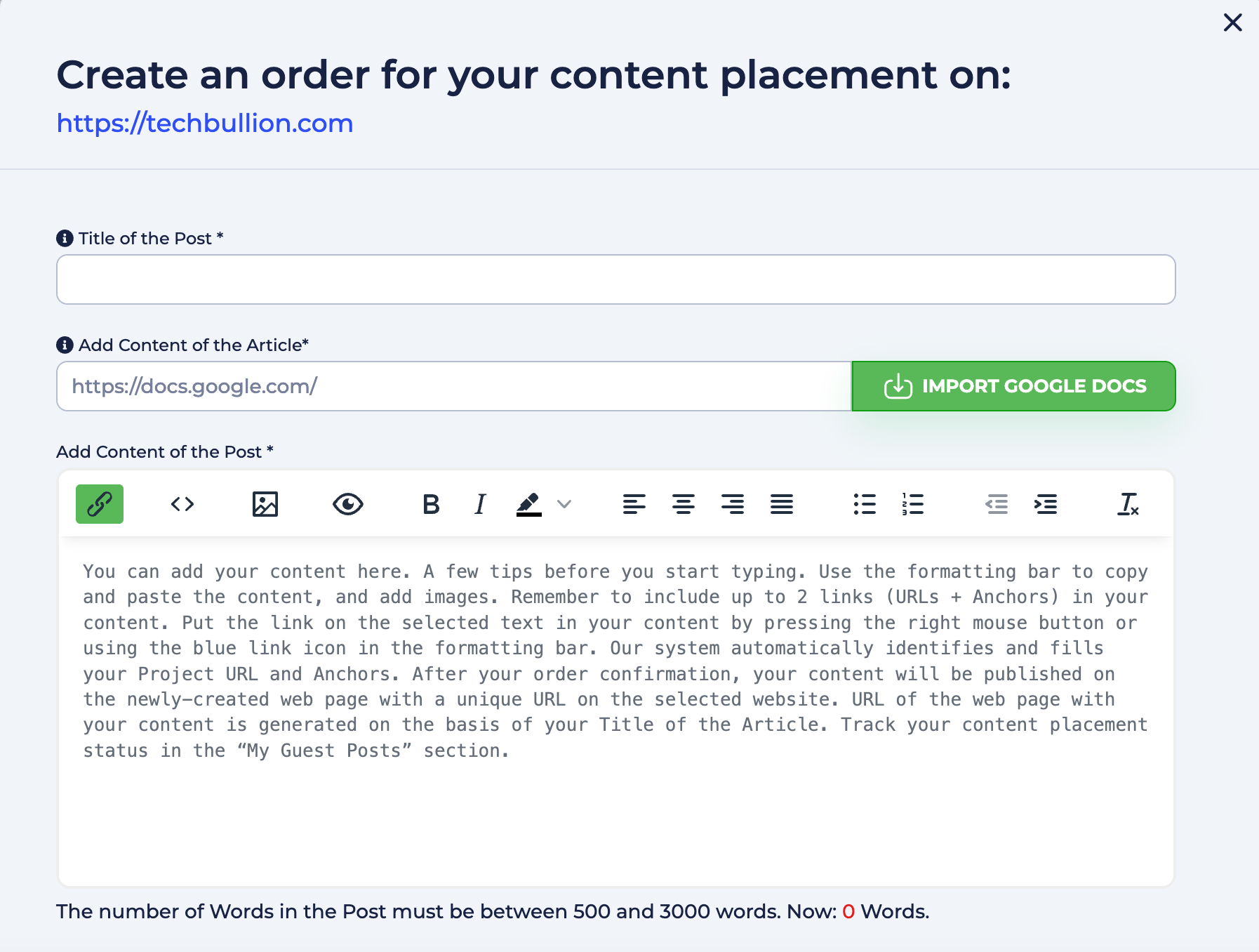 Guest Posting Service